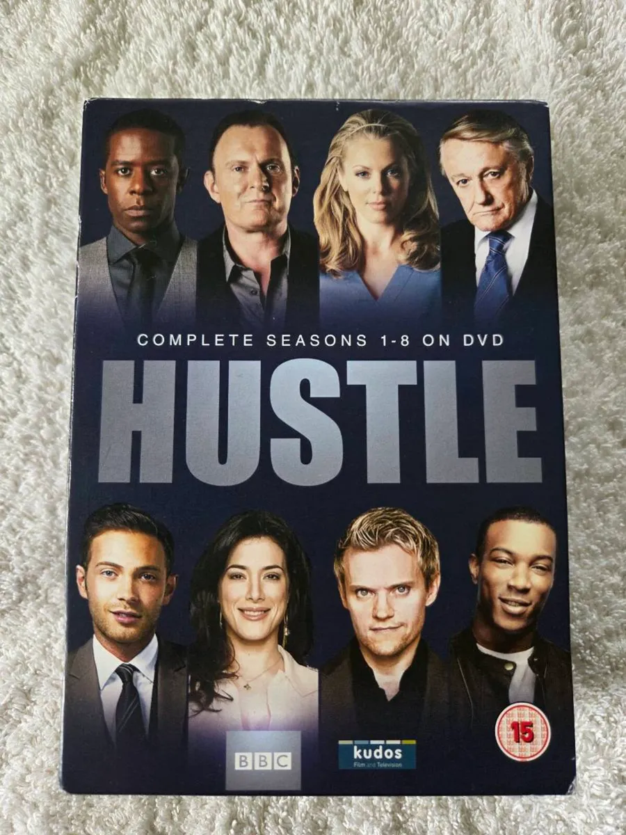 Hustle DVD The Complete Series 2012 Seasons 1 to 8 - Image 1