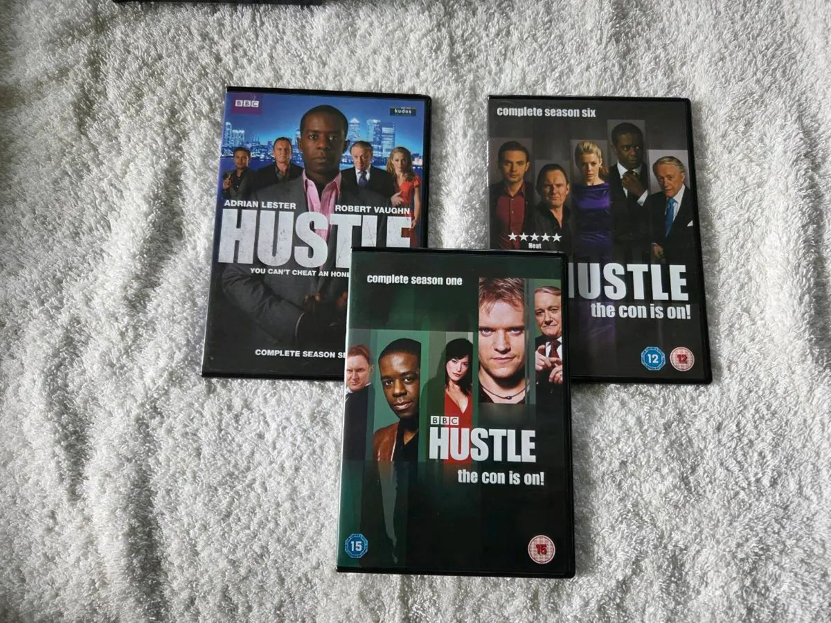 Hustle DVD The Complete Series 2012 Seasons 1 to 8 - Image 3