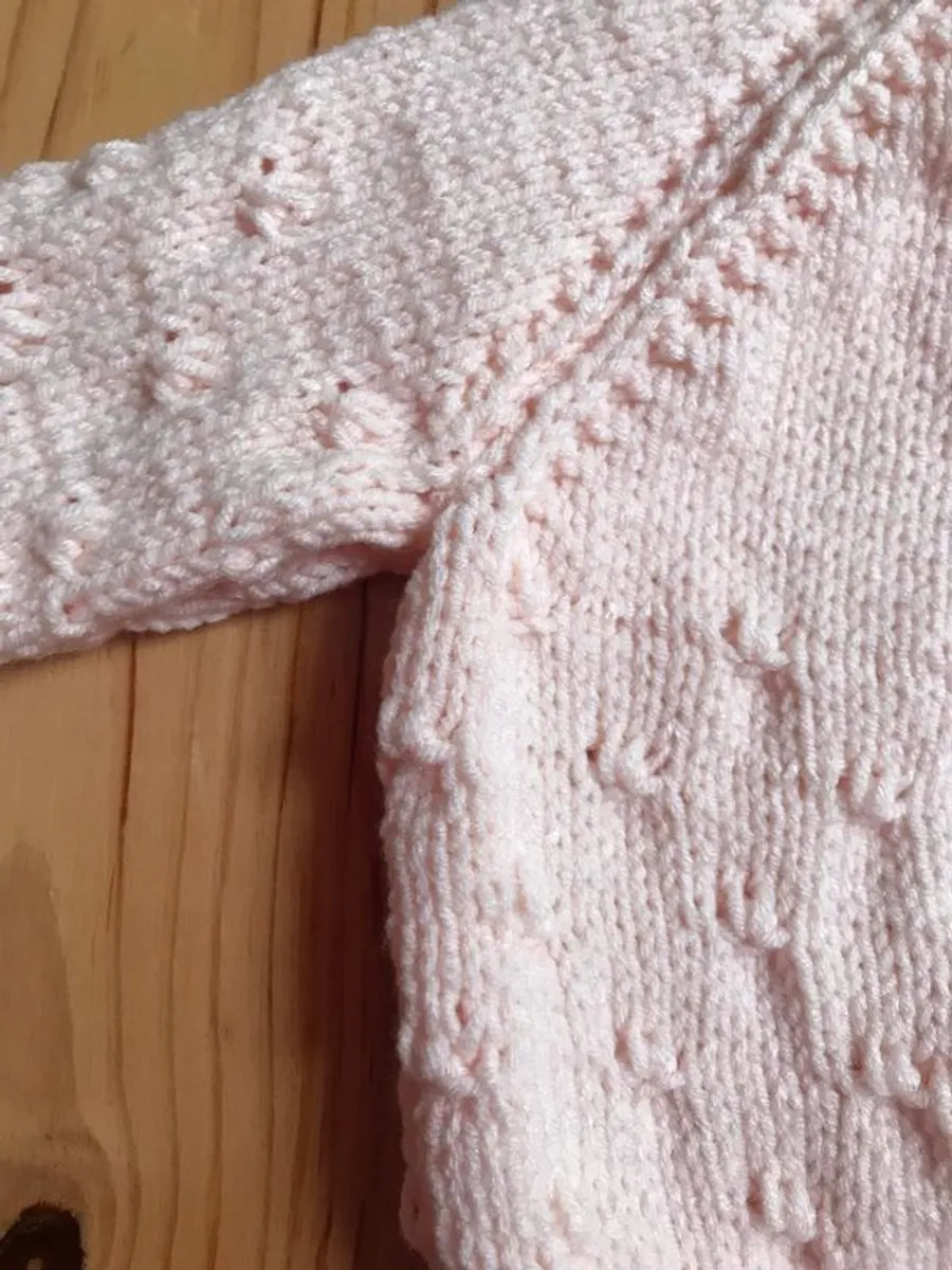 Baby Cardigan and Hat - Image 2