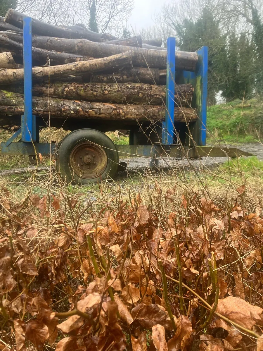 Log trailer