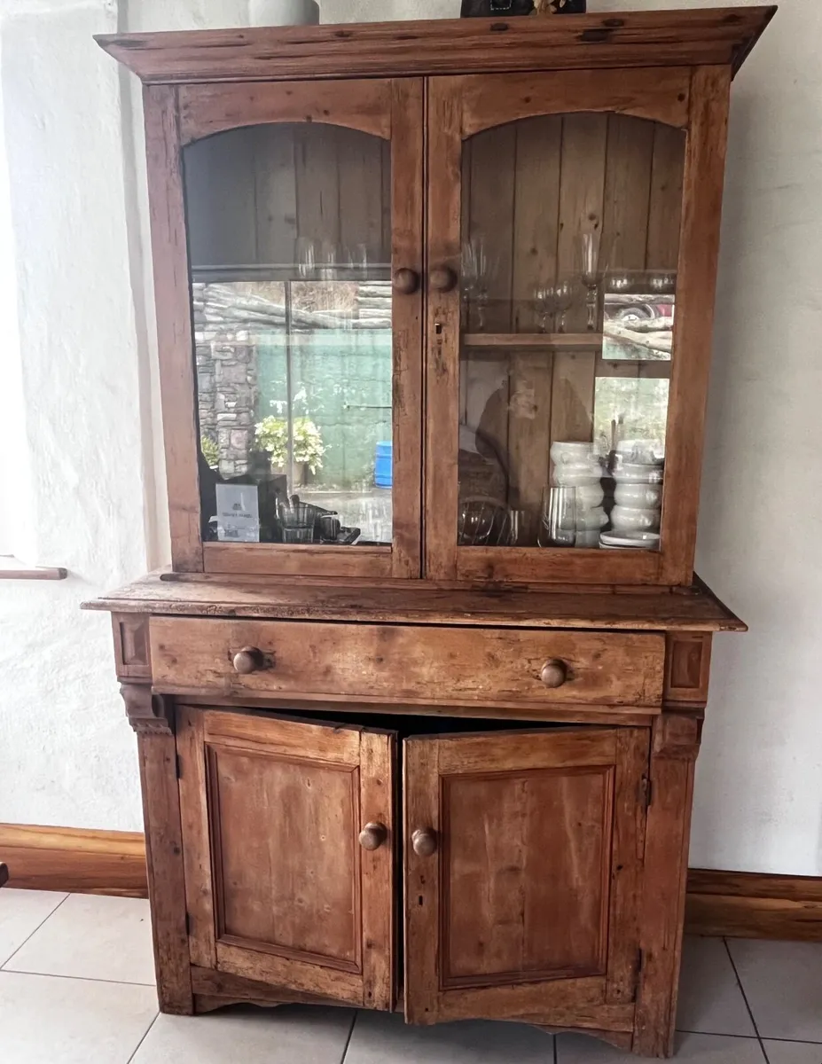 Antique Pine Dresser - Image 1