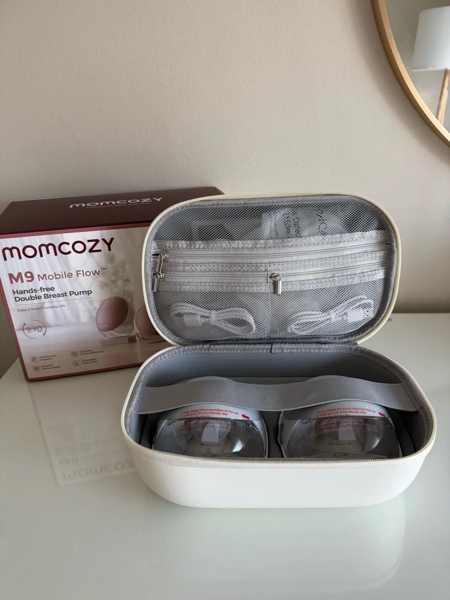 Momcozy m9 double wearable mobile breast pump - Image 1