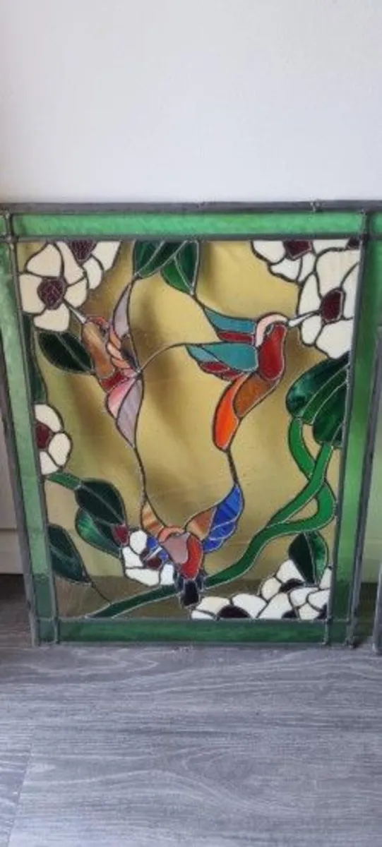 Colourful Stain glass window panels - Image 3