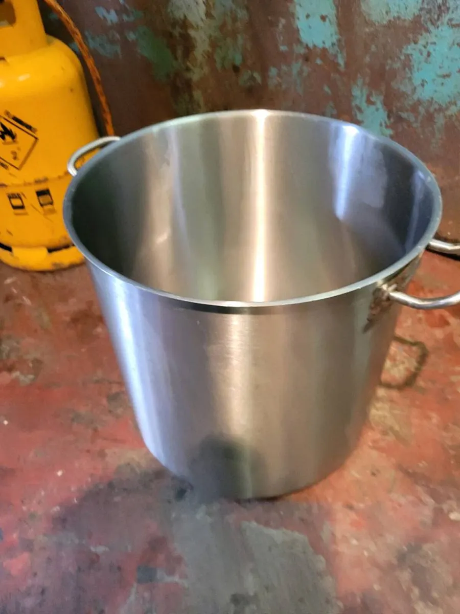 Stock Pot 50L Stainless Steel. - Image 2
