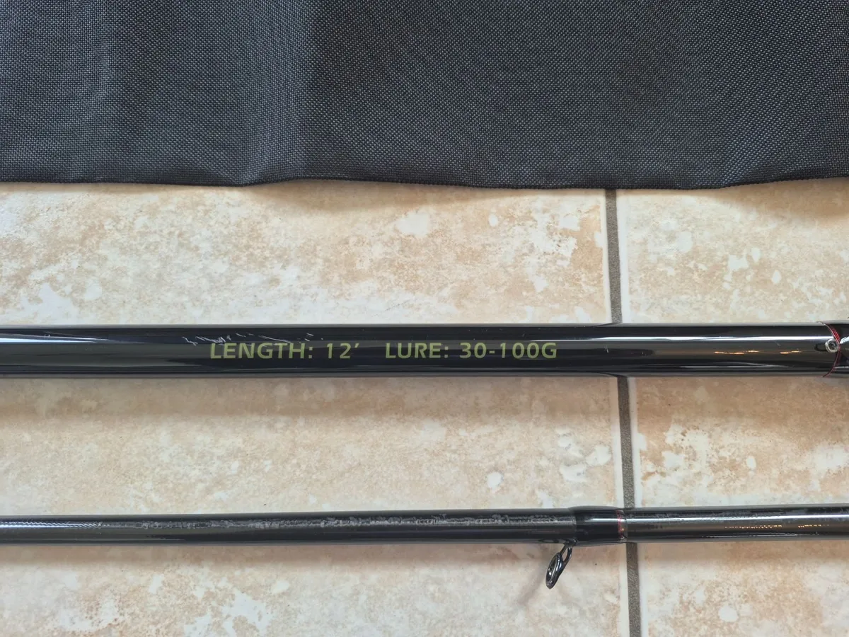 Samson Long Cast 12ft Spinning Rod - TODOS 30-100g - Image 3