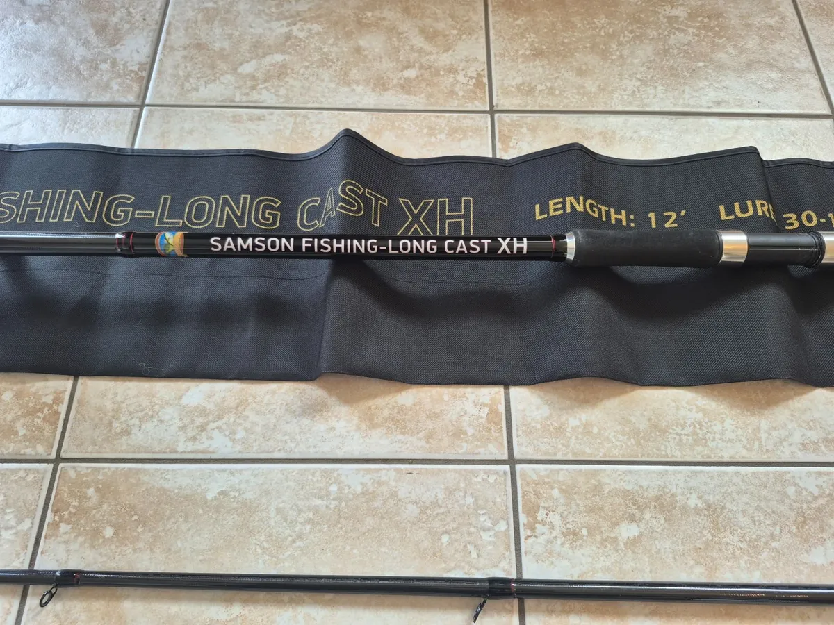 Samson Long Cast 12ft Spinning Rod - TODOS 30-100g - Image 4