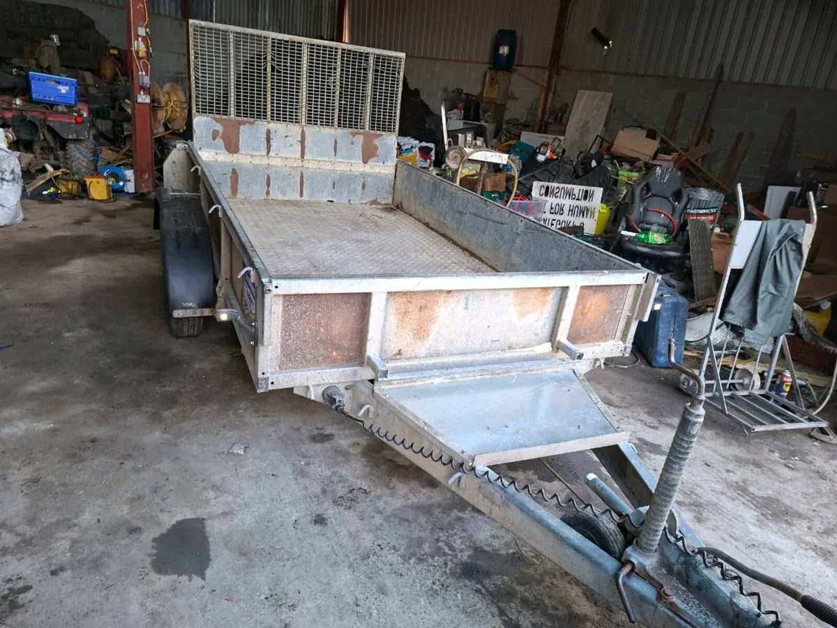 Ifor williams plant trailer - Image 1