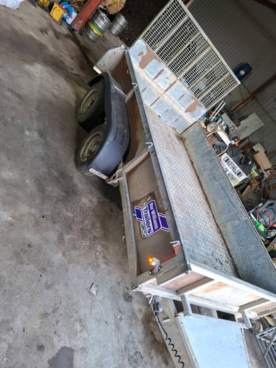 Ifor williams plant trailer - Image 2
