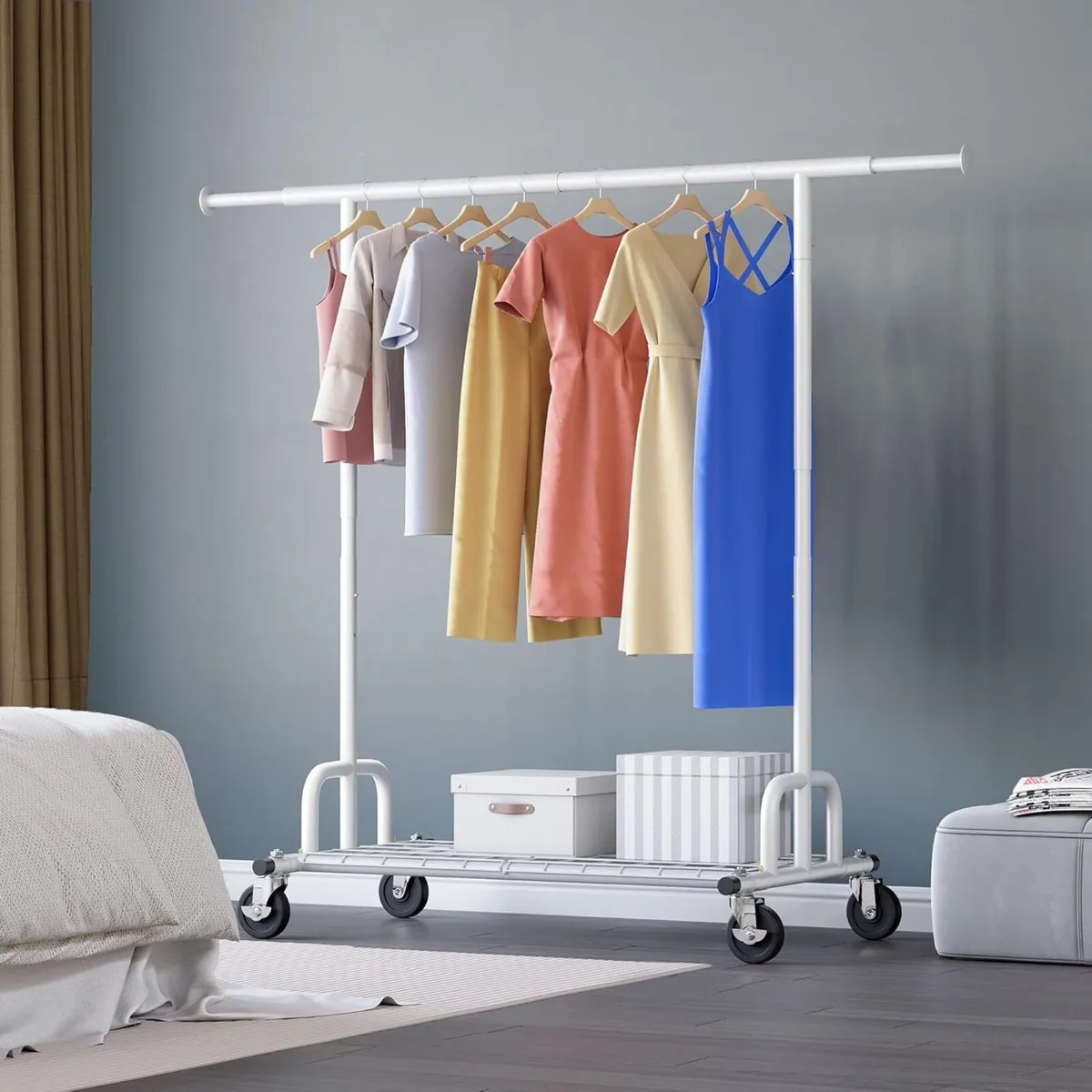 Heavy Duty Clothes Rail 238kg (525lbs) Capacity - Image 2