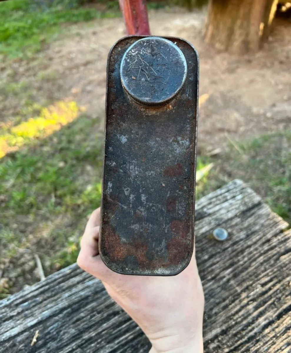 Old French oil can - Image 3