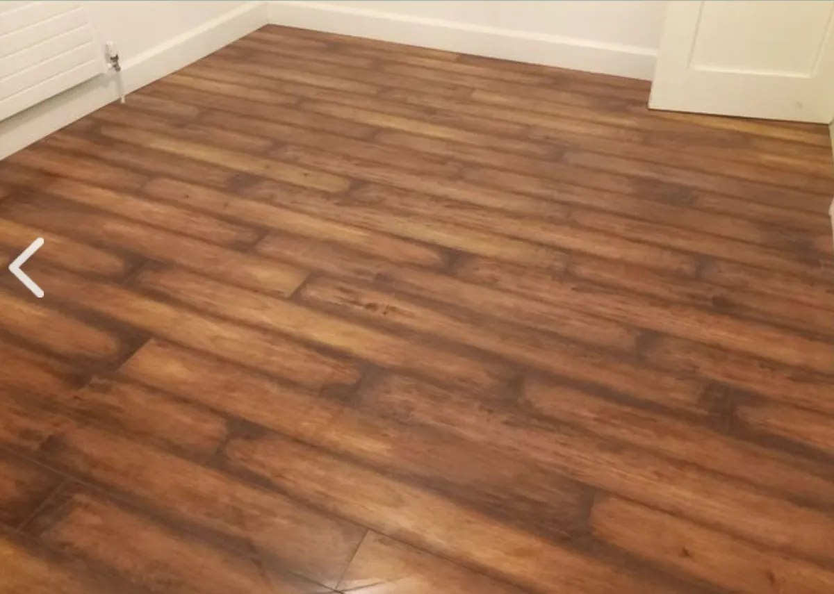 Laminate Flooring - Rustic Wood Effect - Image 3