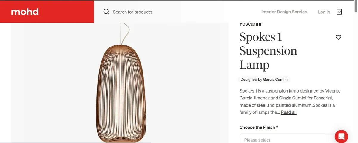 Foscarini designer lights - Image 2