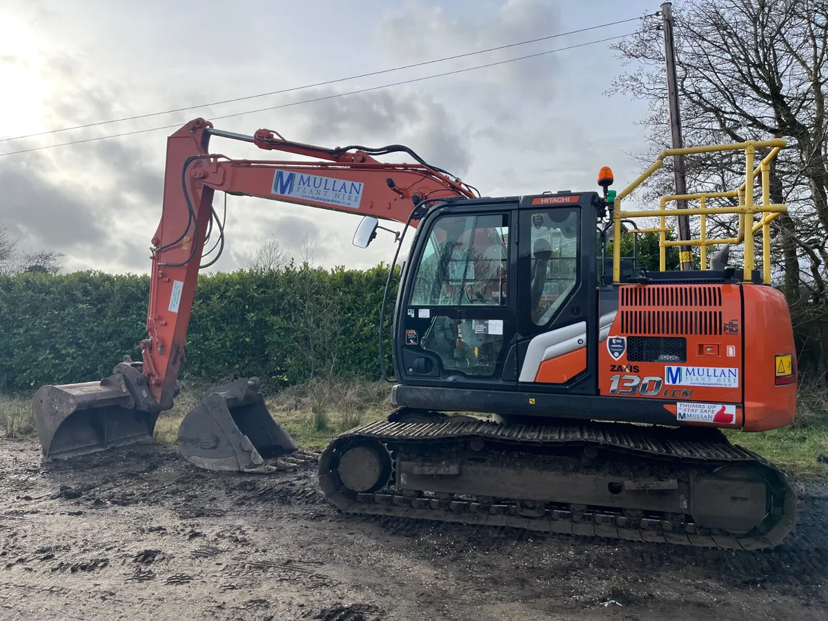 2023 Hitachi ZX130 LCN-7 Only 2850Hrs - MULLANS - Image 4