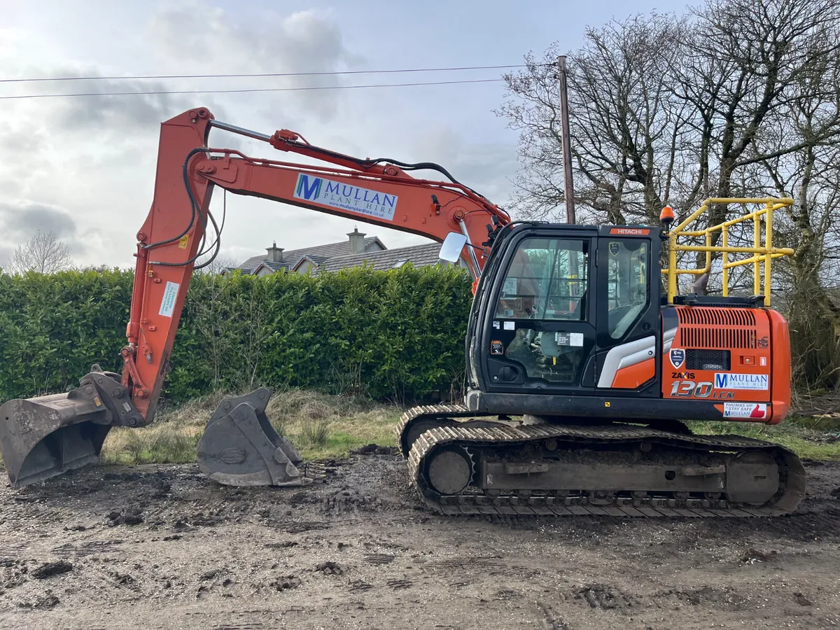 2023 Hitachi ZX130 LCN-7 Only 2850Hrs - MULLANS - Image 3
