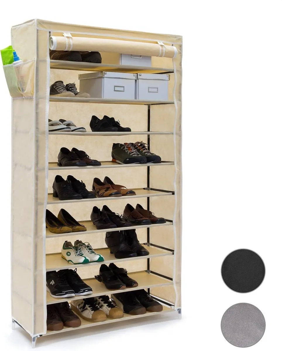 Set of 2 VALENTIN Shoe Racks Storage Unit - Image 1