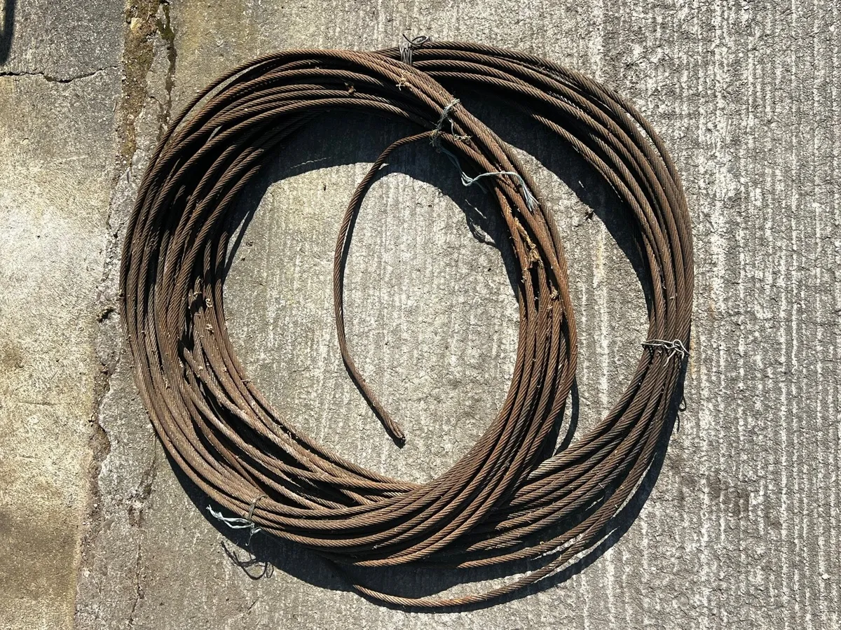 Two roles of steel wire