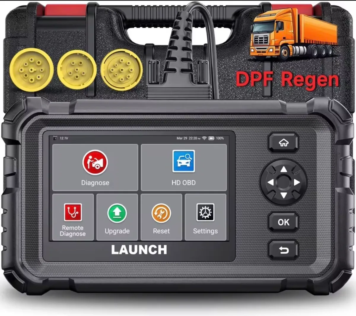 Launch CRP129HD Heavy Duty Truck Scanner 24v - Image 4