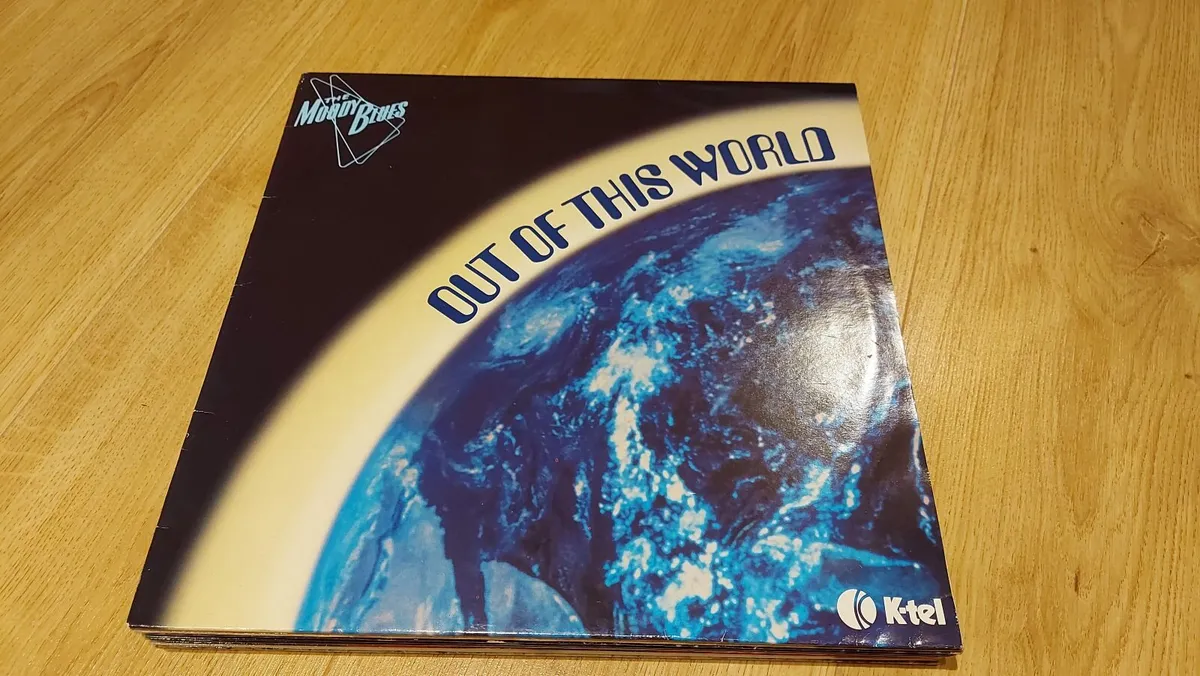 THE MOODY BLUES - OUT OF THIS WORLD - VINYL RECORD