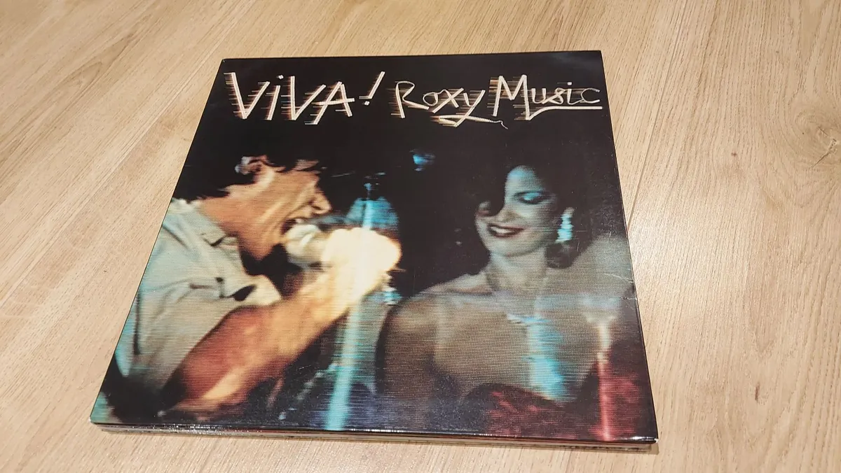 ROXY MUSIC - VIVA! - LIVE VINYL RECORD