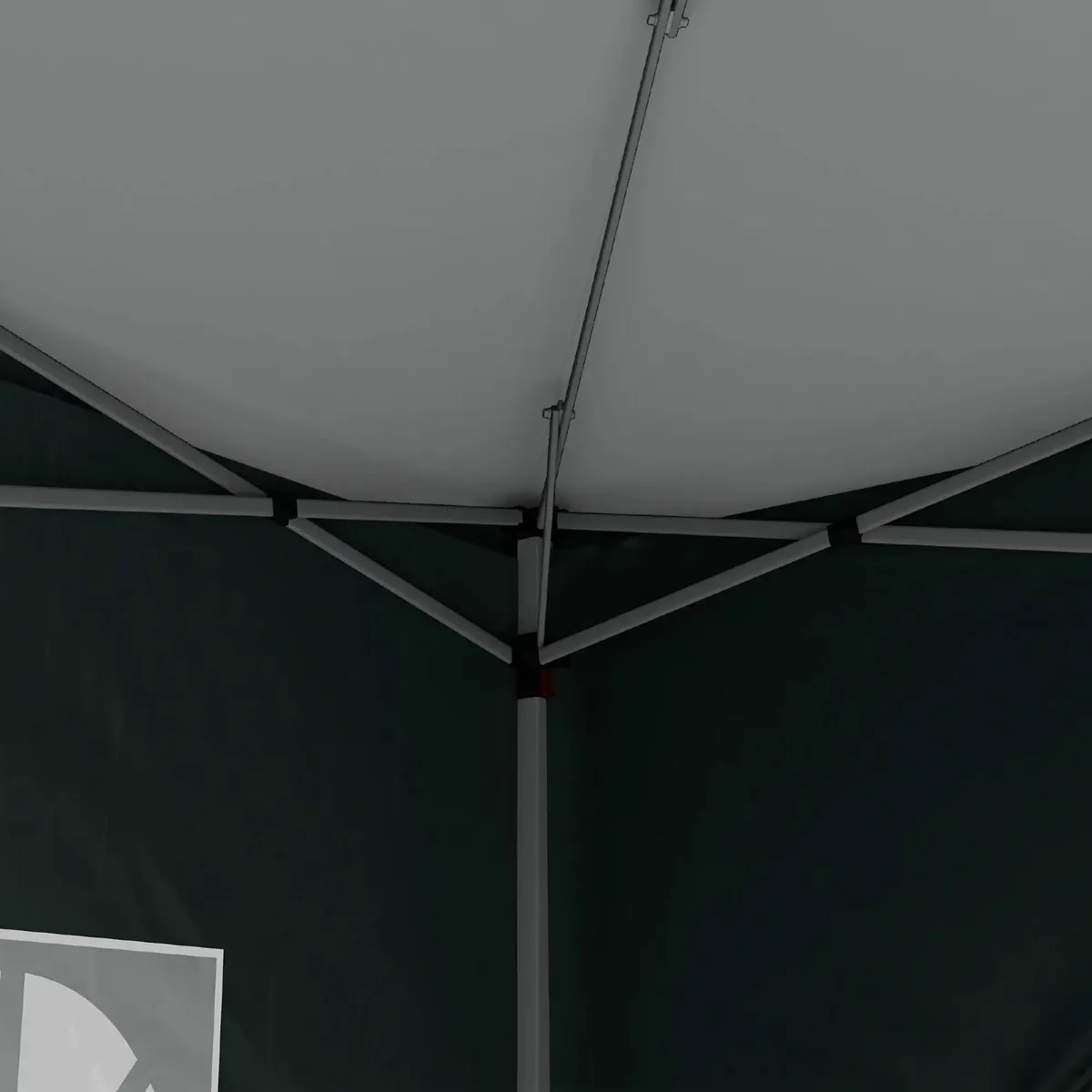 3x3m pop up gazebo with 4 side walls - Image 3