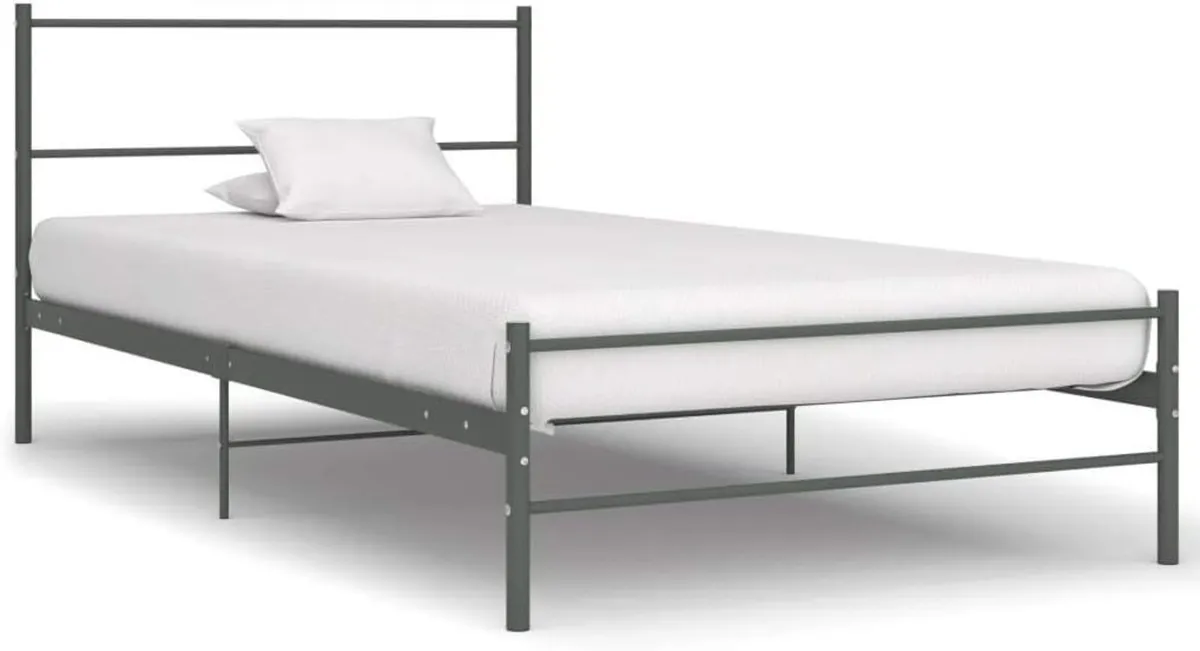 SingleDouble Bed Frame with Headboard Height from - Image 1