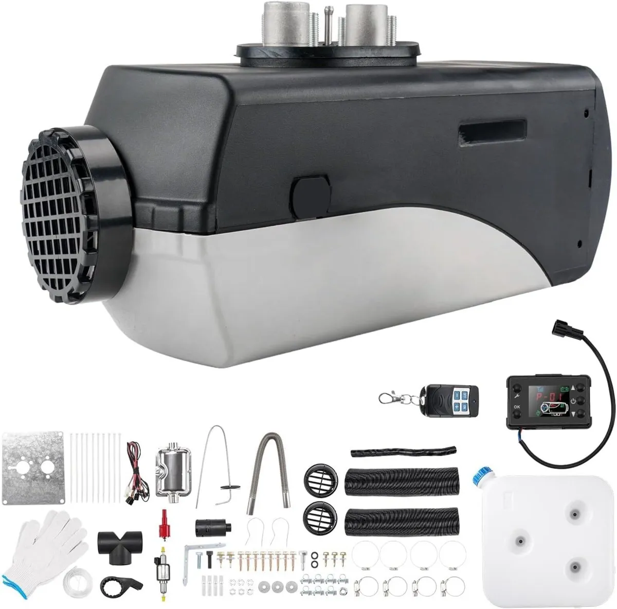 12V 8KW Diesel Heater,LCD, Remote Control - Image 1