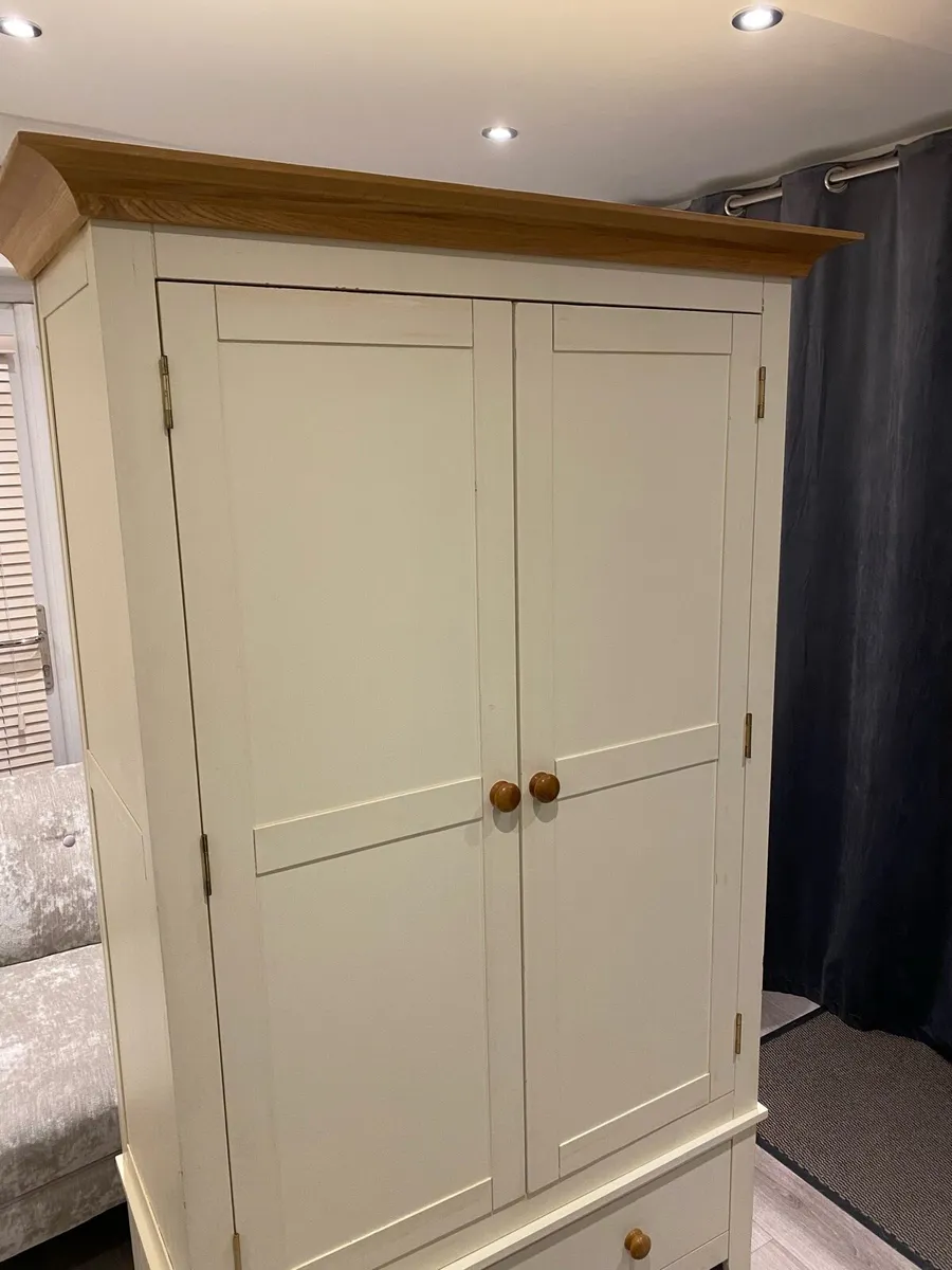 Country Cottage Rustic Wardrobe - Image 2