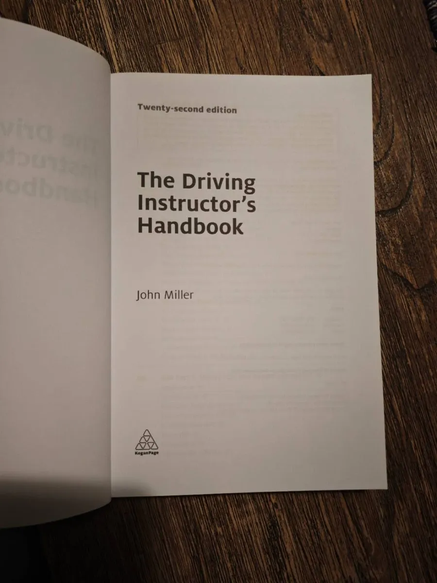The driving instructor's handbook, John Miller - Image 4
