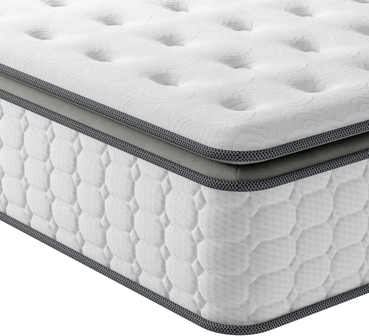 European Single Mattress 90x200 cm - 10.6 Inch - Image 1