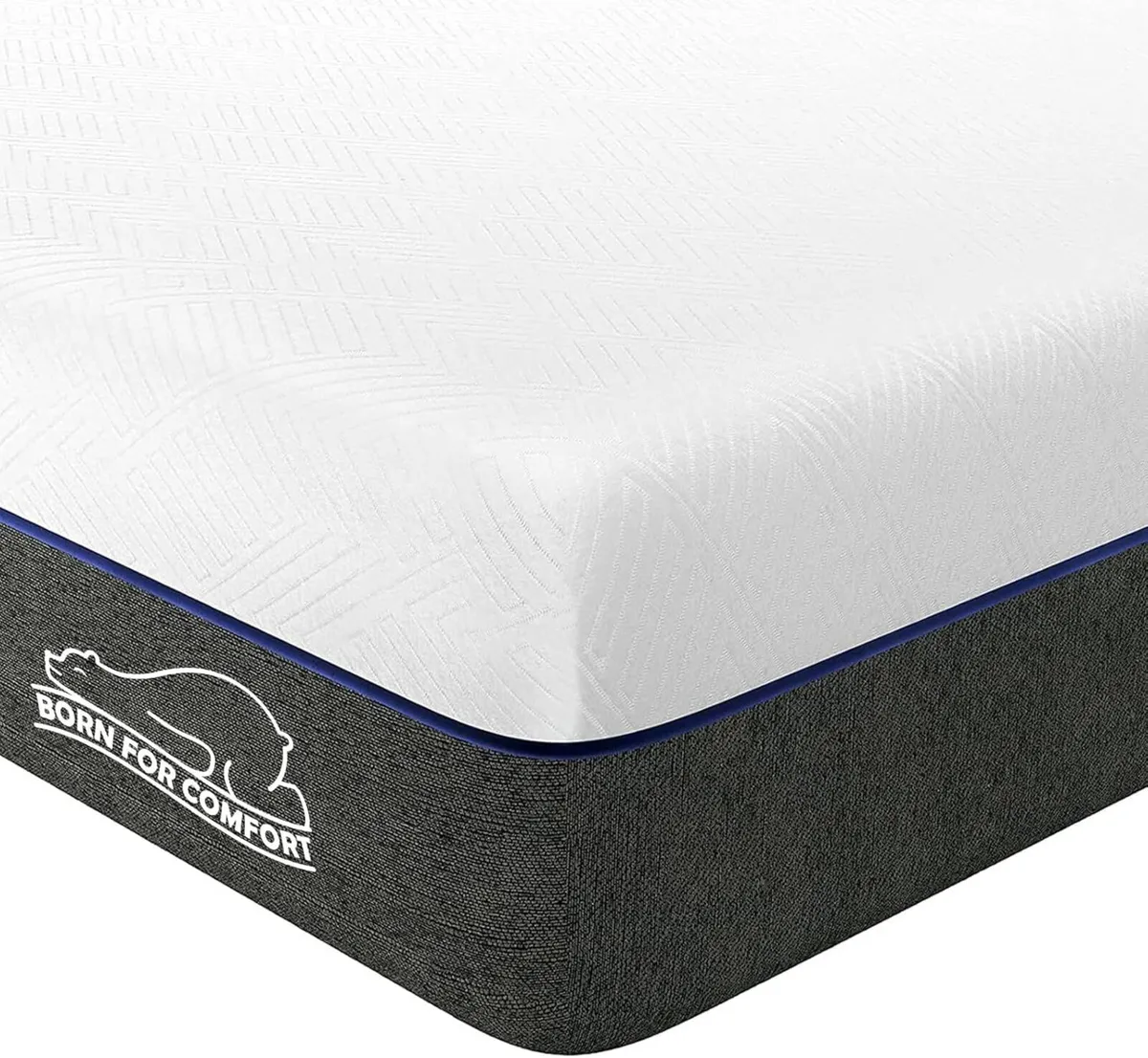 Double Memory Foam Mattress 4ft6 7 Inch Medium - Image 1