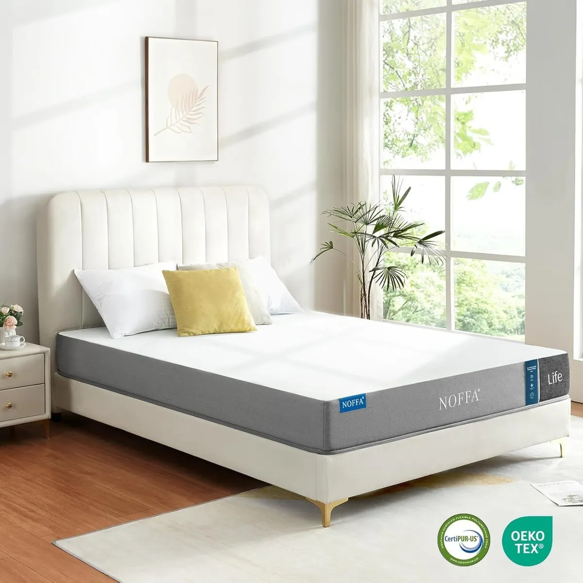 Single Size Memory Foam Mattress 18cm Orthopedic - Image 2
