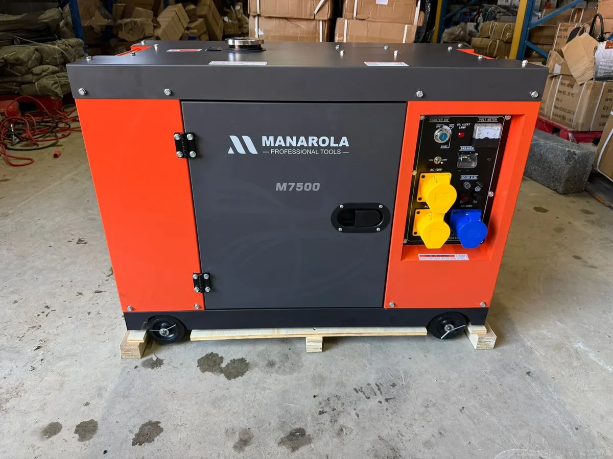 Manarola 5.5KW 7KVA Silent Diesel Generator - Image 2