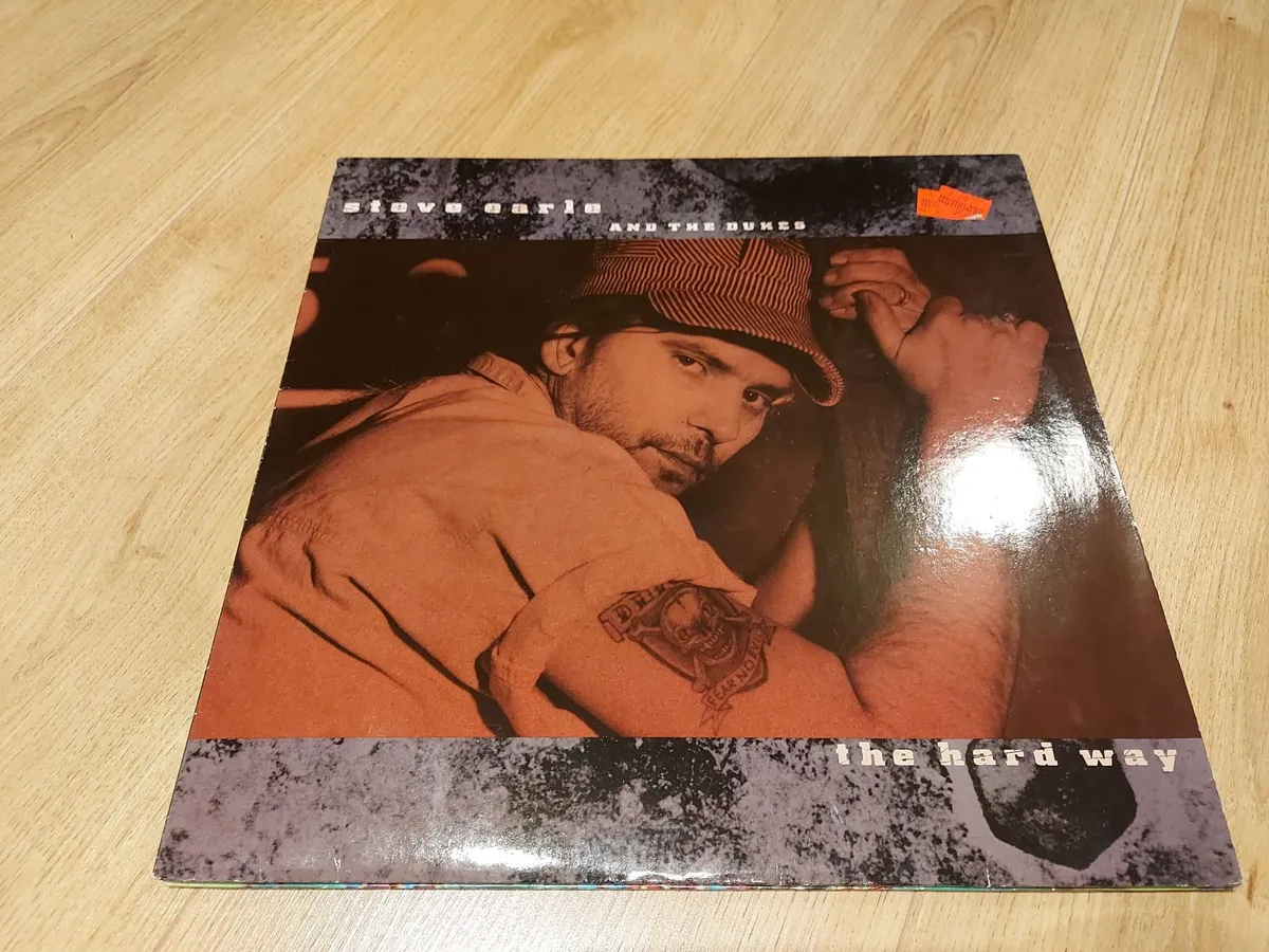 STEVE EARLE - THE HARD WAY - VINYL RECORD