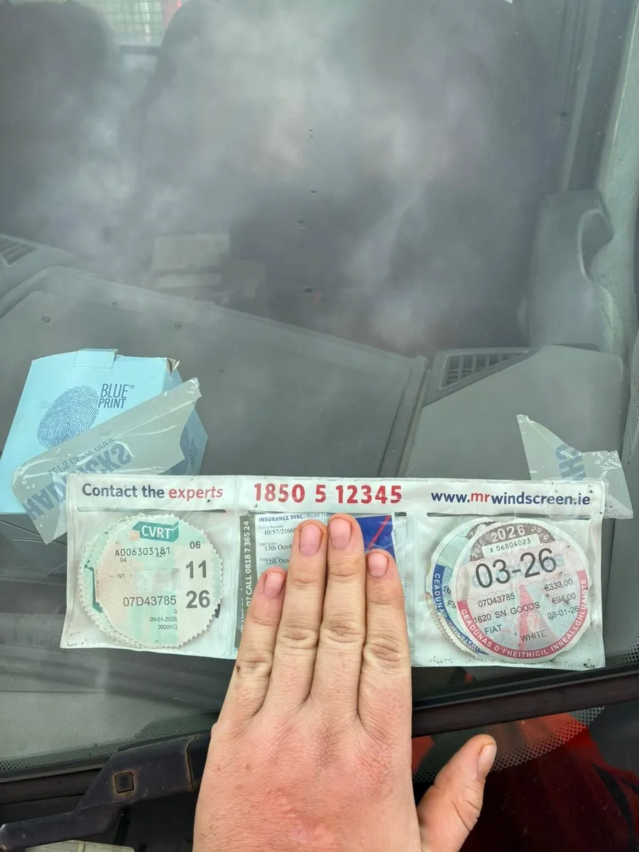 Fiat ducato tipper tax and cvrt.d - Image 2