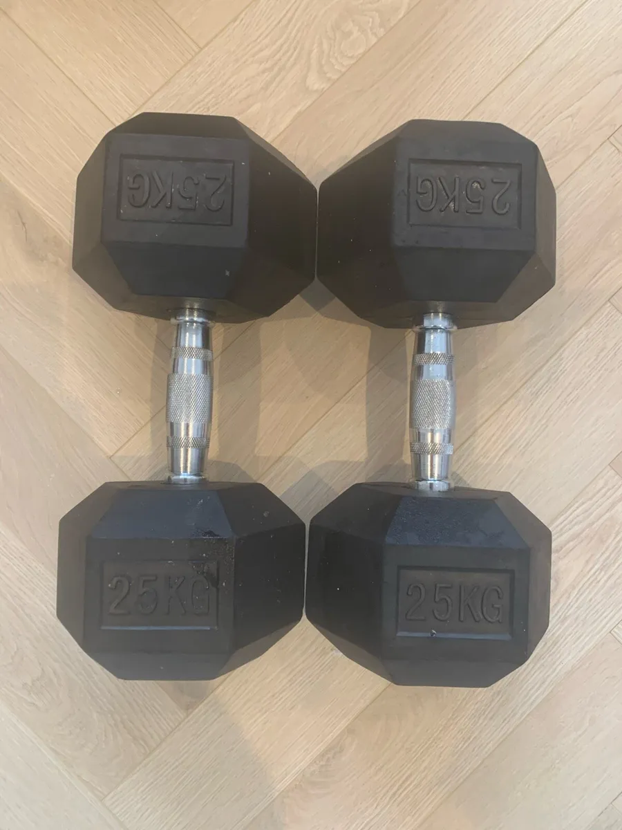 Dumbbells Runner Hex 25kg - Image 1
