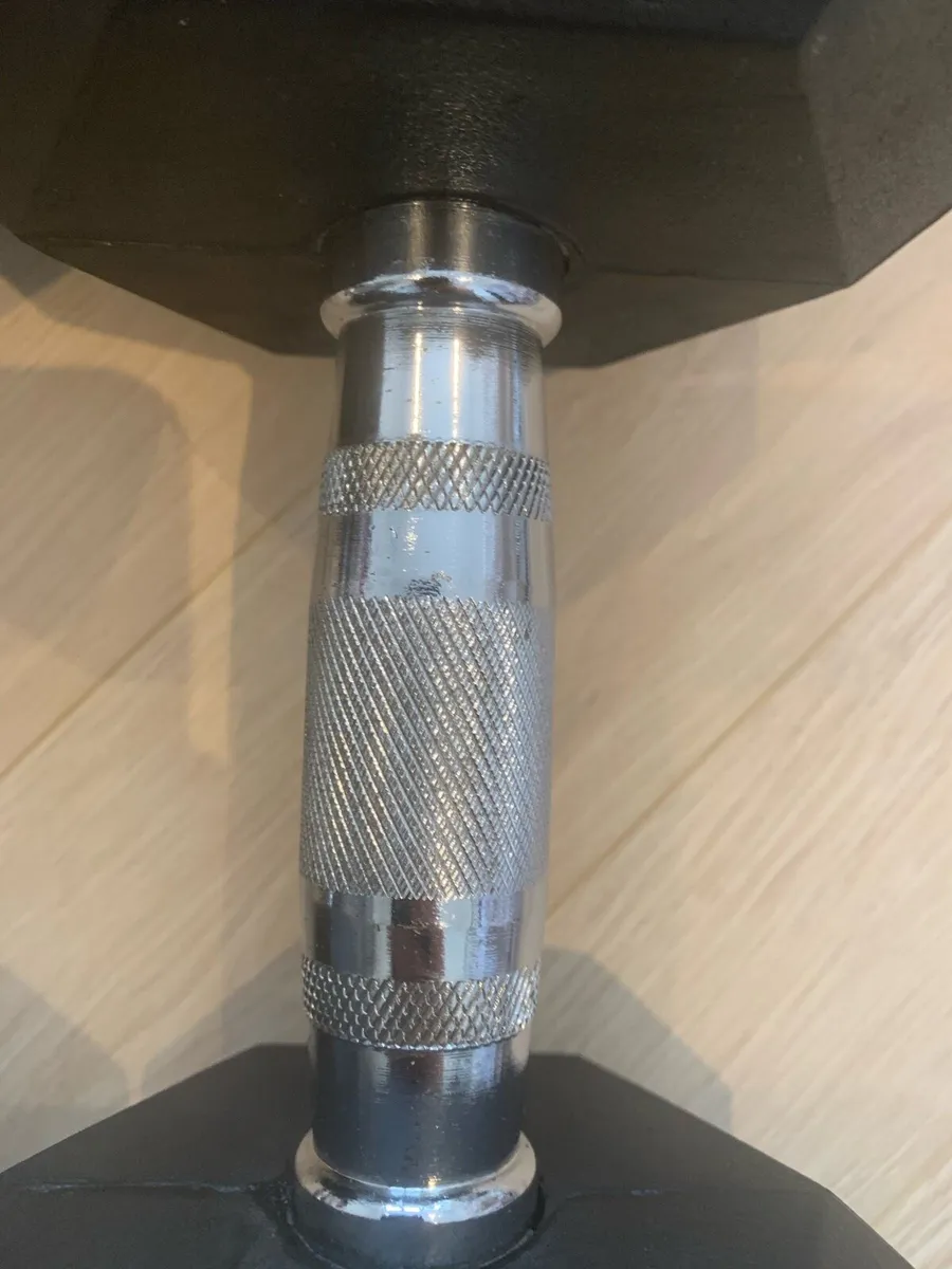 Dumbbells Runner Hex 25kg - Image 3