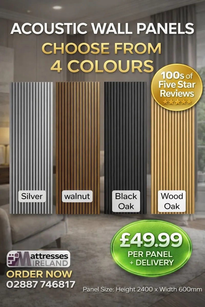 𝗔𝗰𝗼𝘂𝘀𝘁𝗶𝗰 𝗣𝗮𝗻𝗲𝗹𝗹𝗶𝗻𝗴 - Image 1