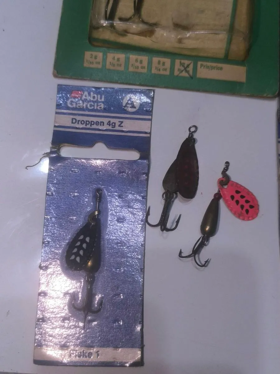 Abu Droppen lures spinners vintage new old stock - Image 3