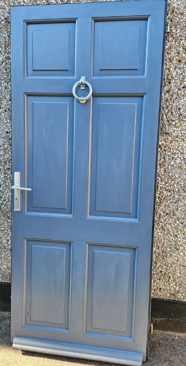 Solid timber door, good condition