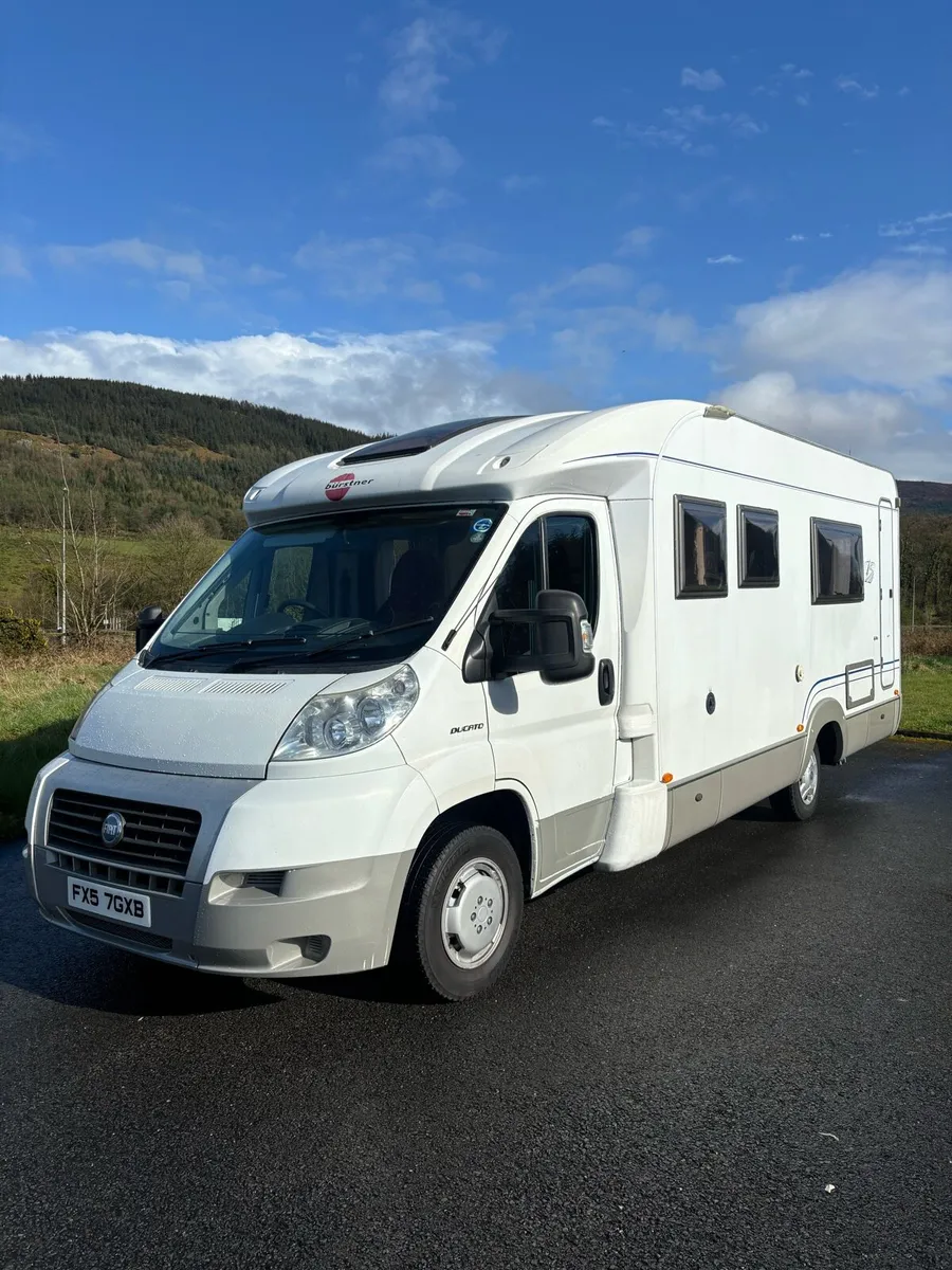 German built BURSTNER FIAT 2.8 Fixed bed year 2008 - Image 3