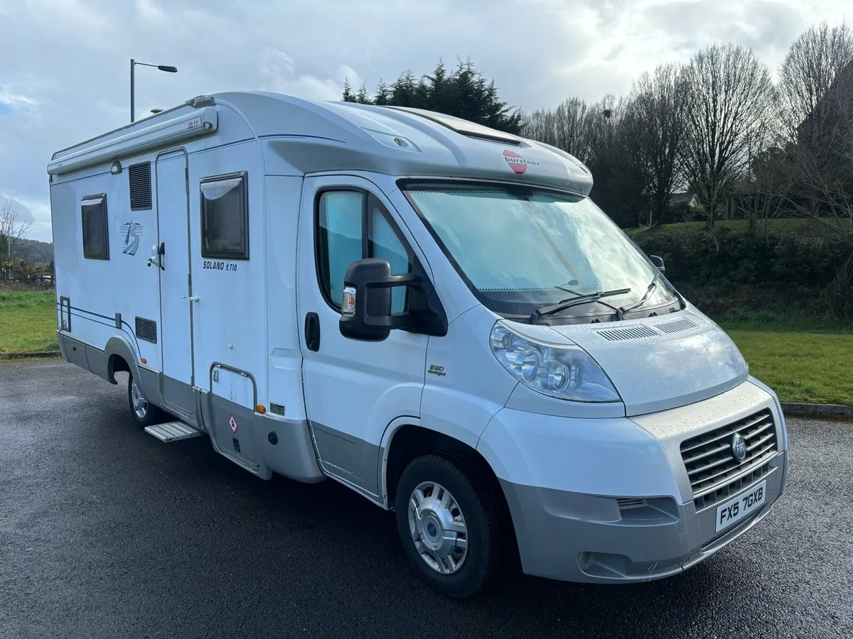 German built BURSTNER FIAT 2.8 Fixed bed year 2008 - Image 1