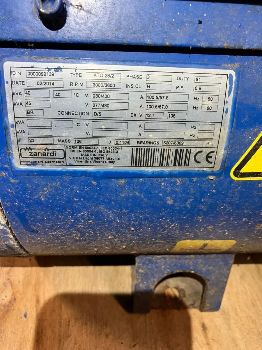 44KVA Three Phase PTO Driven Generator - Image 2