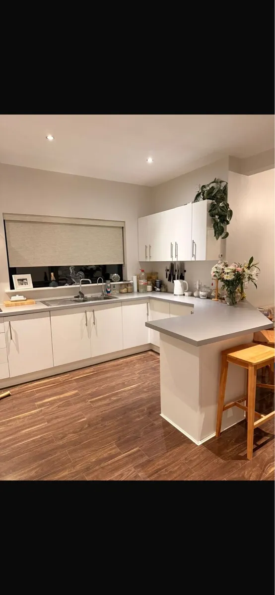 Kitchen units, extractor fan, hob, sinks for sale - Image 1