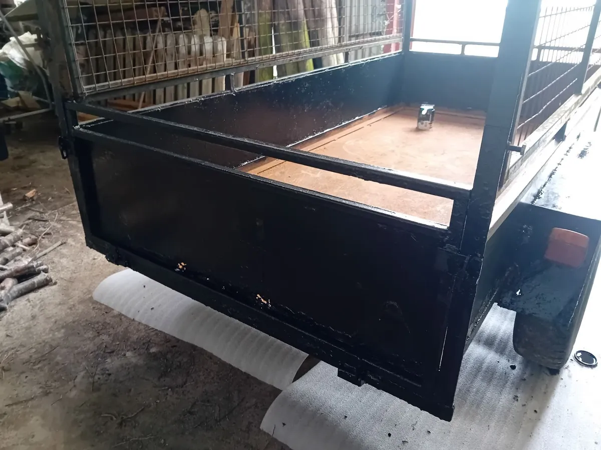 Double axle steel trailer - Image 3