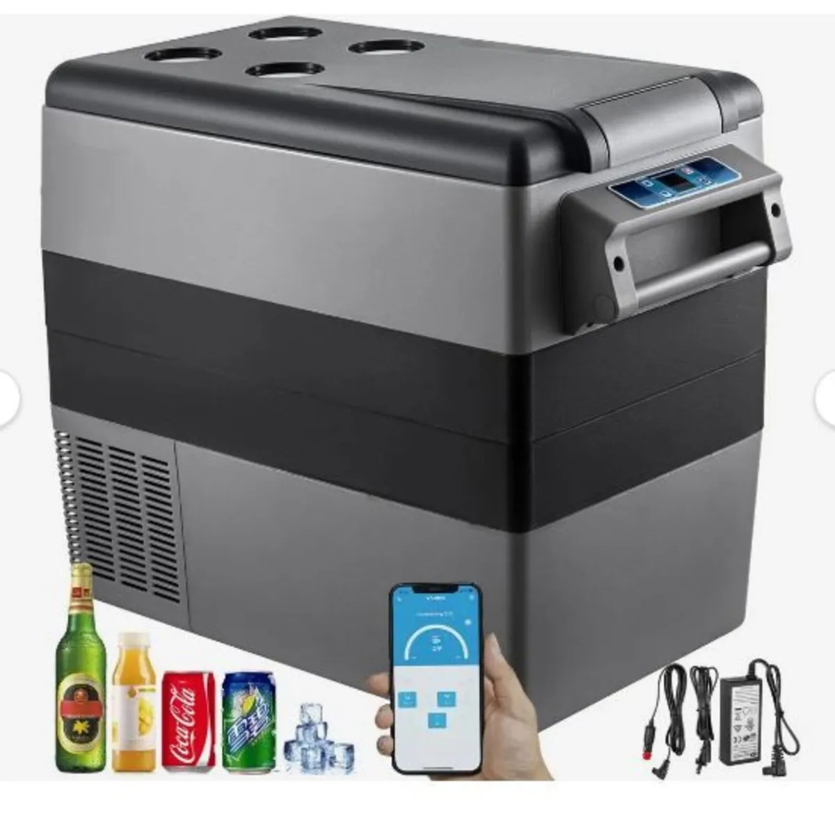 Car Refrigerator 55L Compressor Portable Small - Image 1