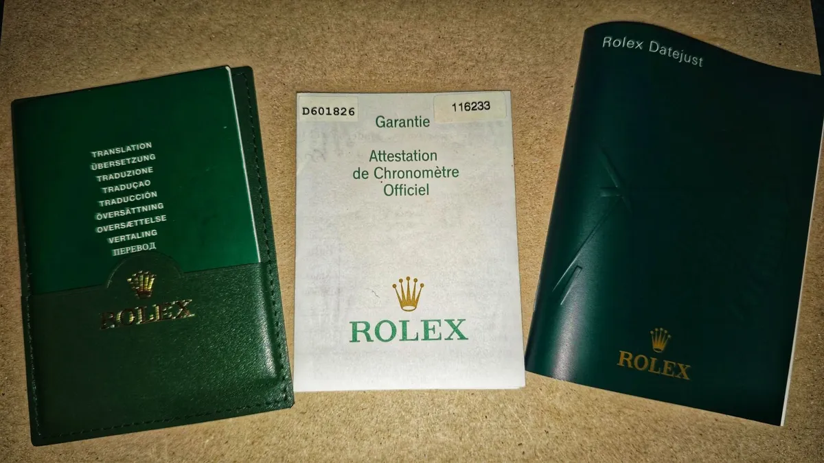 Rolex 2000-2002 - Datejust Oyster Perpetual - Image 4