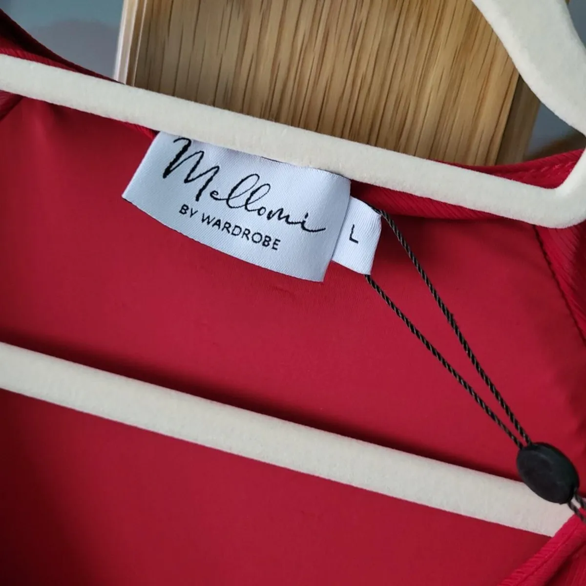 Mellomi red occasion dress, Size L / 22-24, BNWT - Image 3