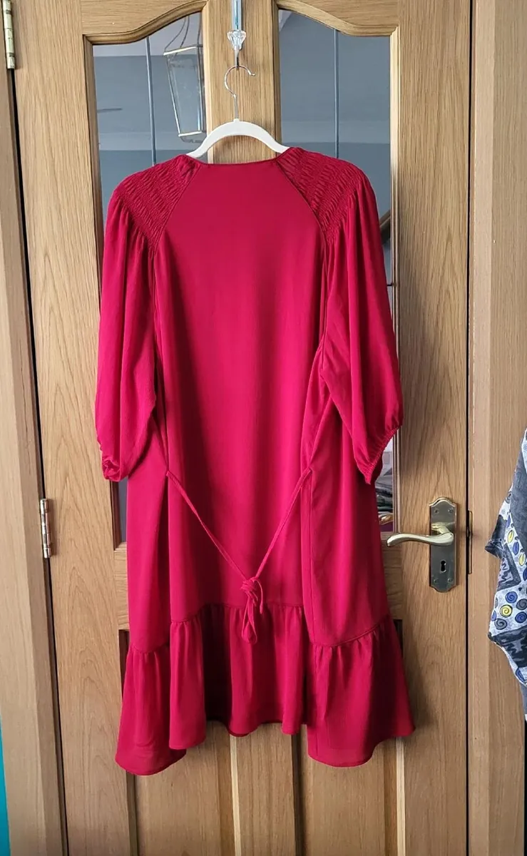 Mellomi red occasion dress, Size L / 22-24, BNWT - Image 4