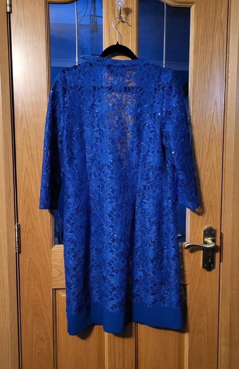 Godske blue lace kimono, Size M (10-12) - Image 3