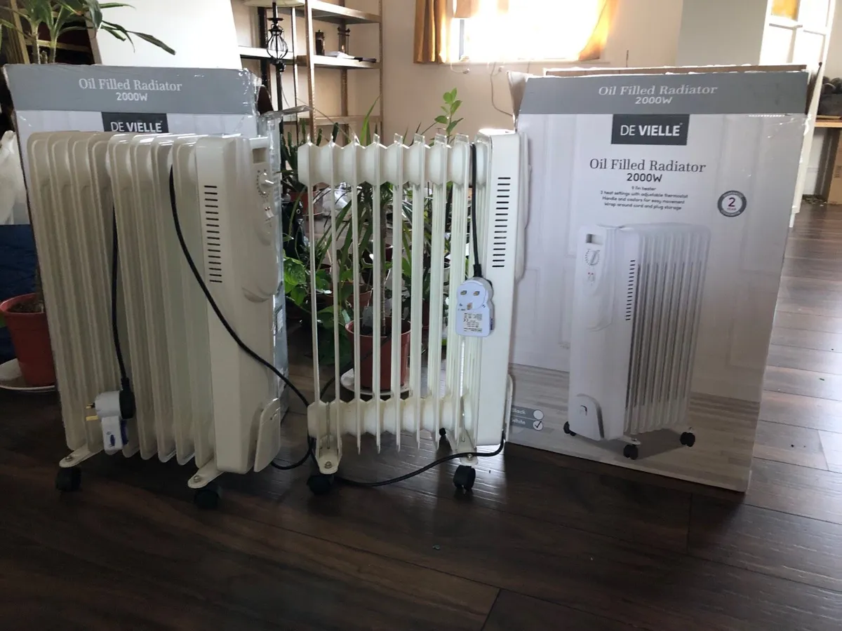 Oil filled radiators